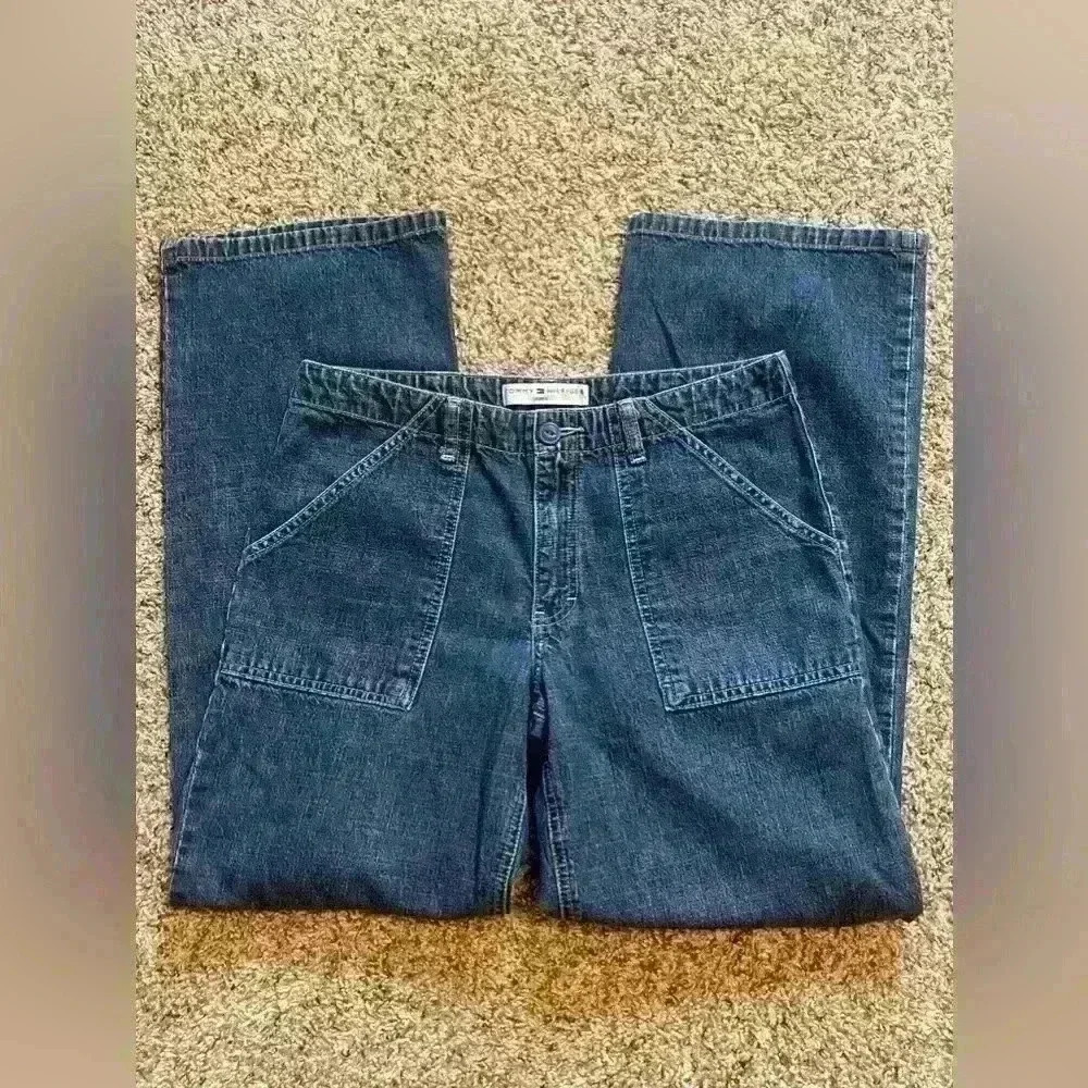 Tommy Hilfiger Vintage Y2K Straight Leg Jeans Women's Size 6 - Picture 7 of 7
